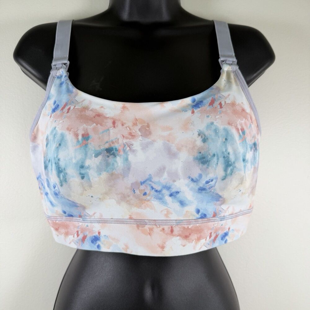 Kindred Bravely BFF Hands-Free Pumping & Nursing Sports Bra Sz M
